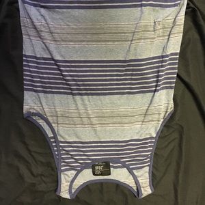 Blue Crown  Striped Tank Top